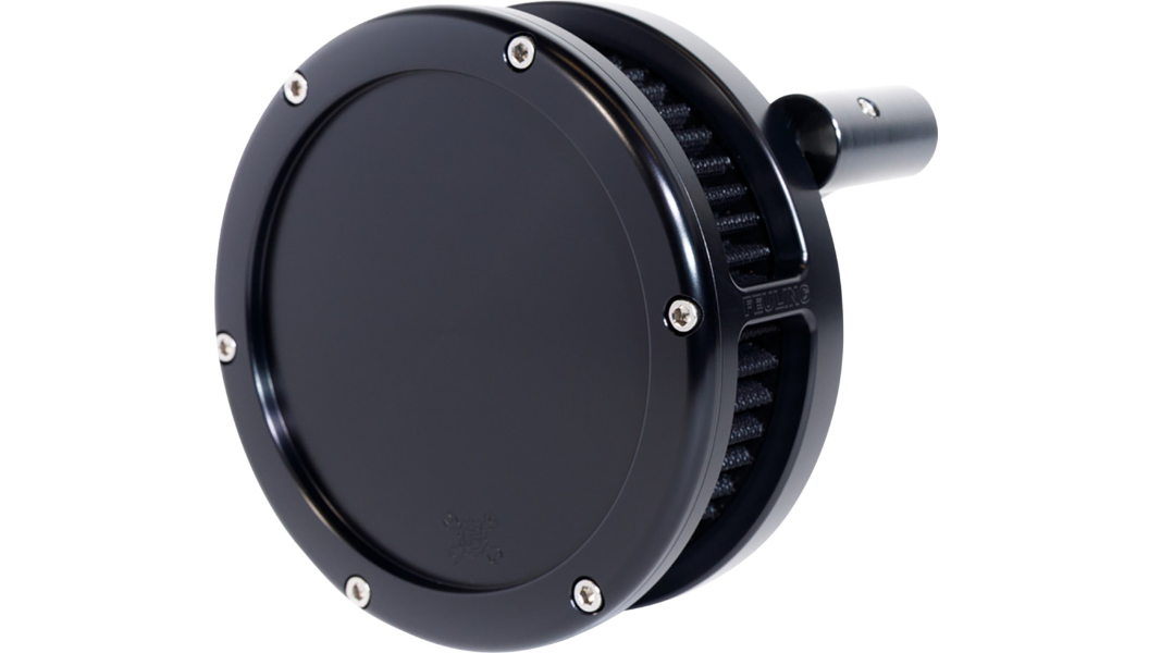 Feuling Parts BA Slim Air Cleaner Kit - Black - Black Filter - '08-'17 Twin Cam