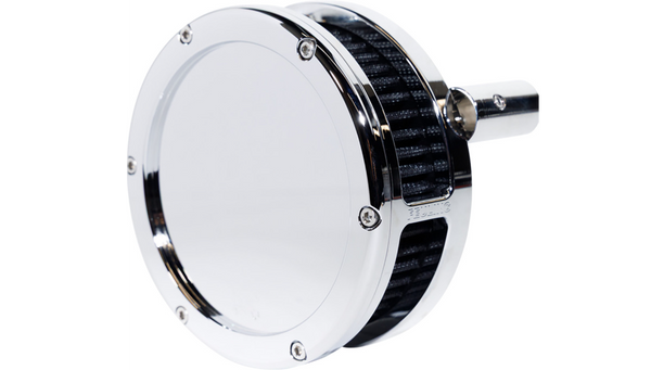 Feuling Parts BA Slim Air Cleaner Kit - Chrome - Black Filter - '08-'17 Twin Cam