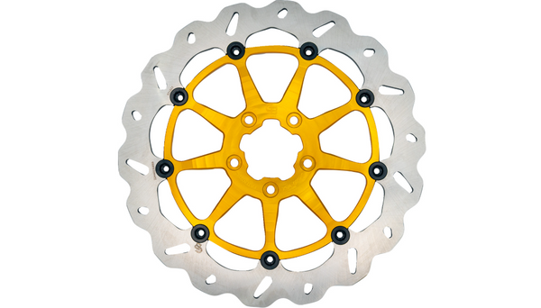 GBRAKES Brake Rotor - Front - Gold