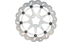 GBRAKES Wave® Brake Rotors - Front - Silver