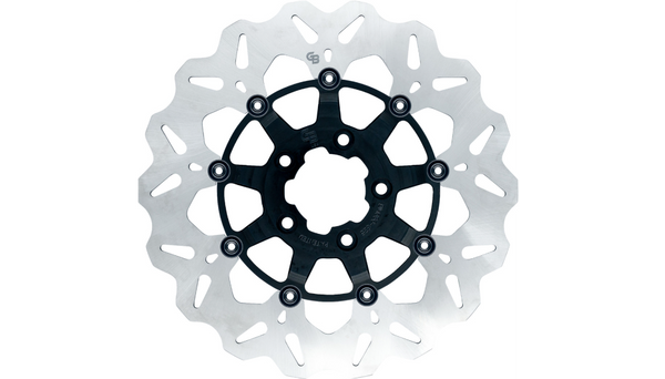 GBRAKES Wave® Brake Rotors - Front - Black