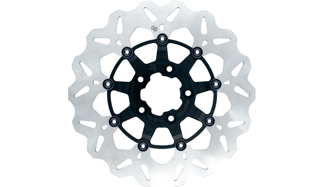 GBRAKES Wave® Brake Rotors - Front - Black
