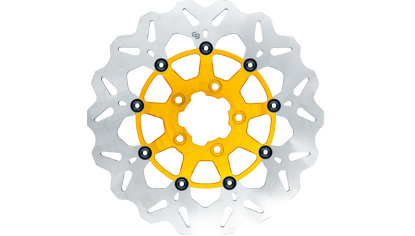 GBRAKES Wave® Brake Rotors - Rear - Gold