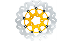 GBRAKES Wave® Brake Rotors - Rear - Gold