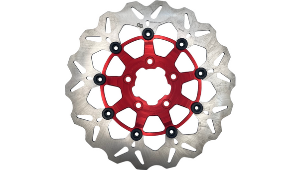 GBRAKES Wave® Brake Rotor - Front - Red