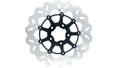 GBRAKES Oversize Wave® Brake Rotor - Front - 13" - Machined Black