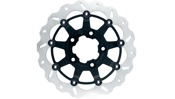 GBRAKES Oversize Wave® Brake Rotor - Front - 13" - Black