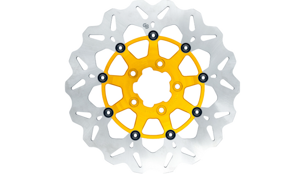 GBRAKES Wave® Brake Rotors - Front - Gold