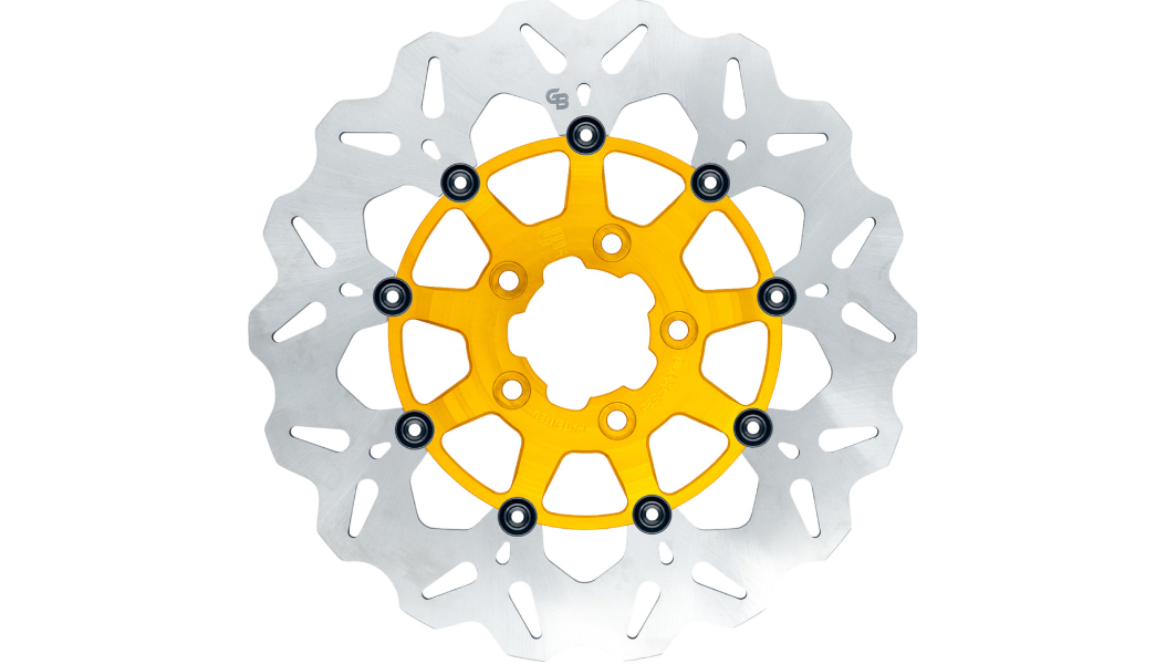GBRAKES Wave® Brake Rotors - Front - Gold