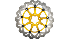 GBRAKES Wave® Brake Rotors Front - Gold