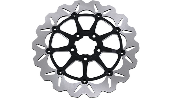 GBRAKES Wave® Rotor - Machined Black - 12.5"