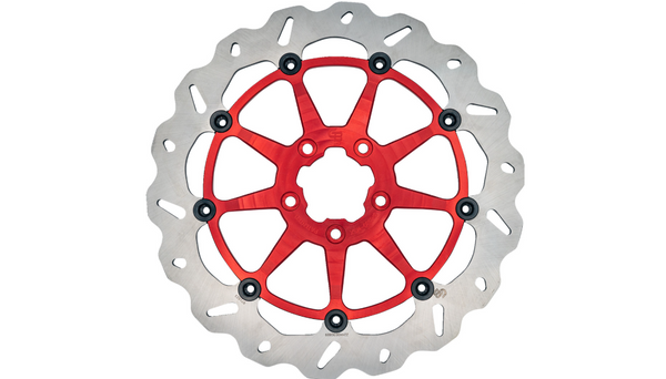 GBRAKES Wave® Brake Rotors - Front - Red