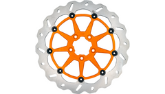 GBRAKES Wave® Brake Rotors - Front - Orange