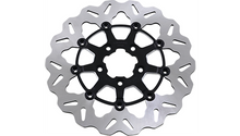 GBRAKES Front Wave® Rotor - Black Carrier