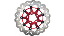 GBRAKES Wave® Brake Rotors - Rear - Red