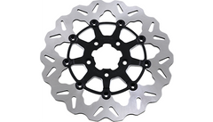 GBRAKES Front Wave® Rotor - Black Carrier