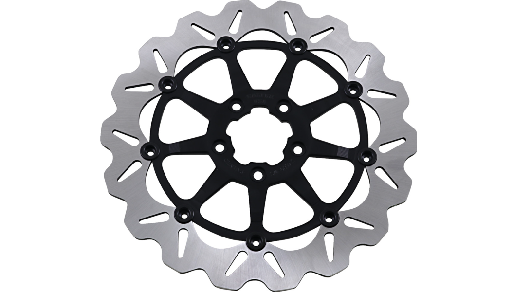 GBRAKES Wave® Rotor - Black - 12.5"