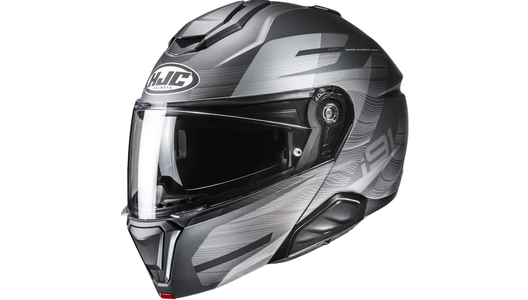 hjc 5xl modular helmet i11 helping riders stay focused on their adventure HJC i91 Solid Modular Helmet