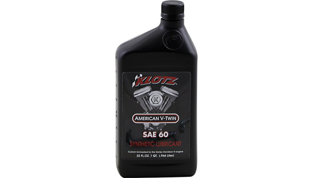 KLOTZ Oil V Twin Synthetic Oil - 60W - 1 U.S. quart