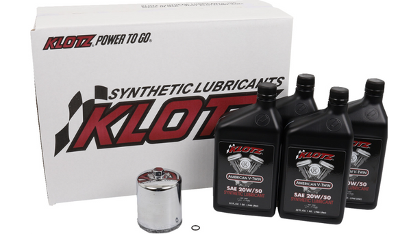 KLOTZ Oil Basic Oil Change Kit - Sportster