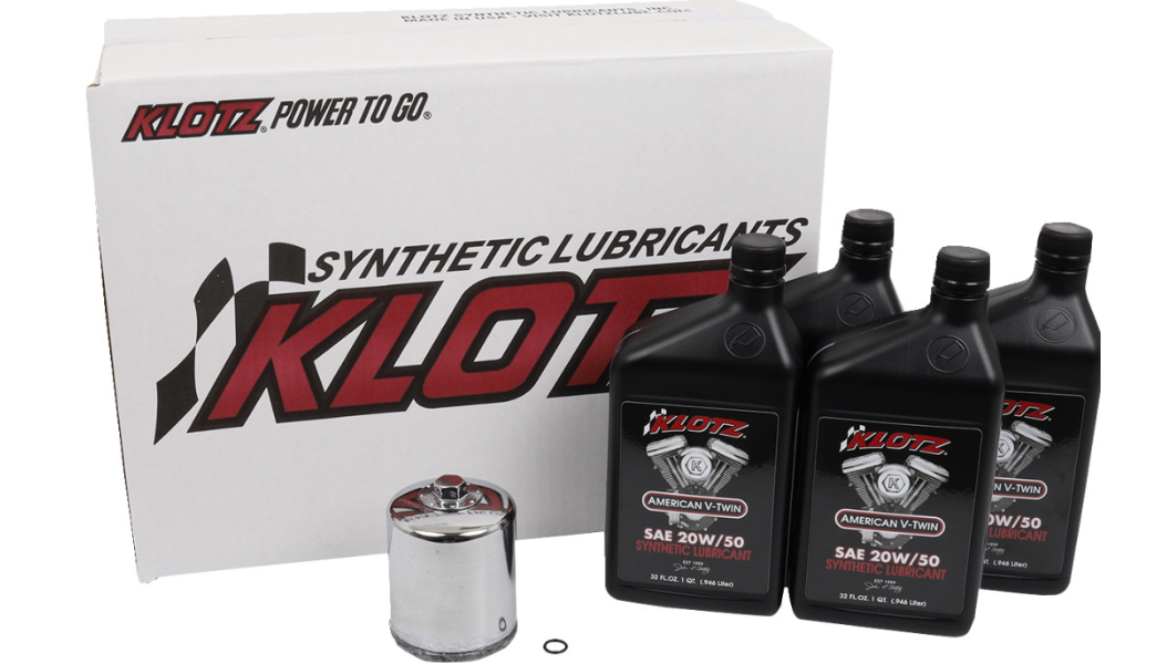 KLOTZ Oil Basic Oil Change Kit - Sportster