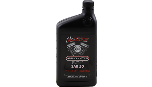 KLOTZ Oil V Twin Synthetic Oil - 50W - 1 U.S. quart