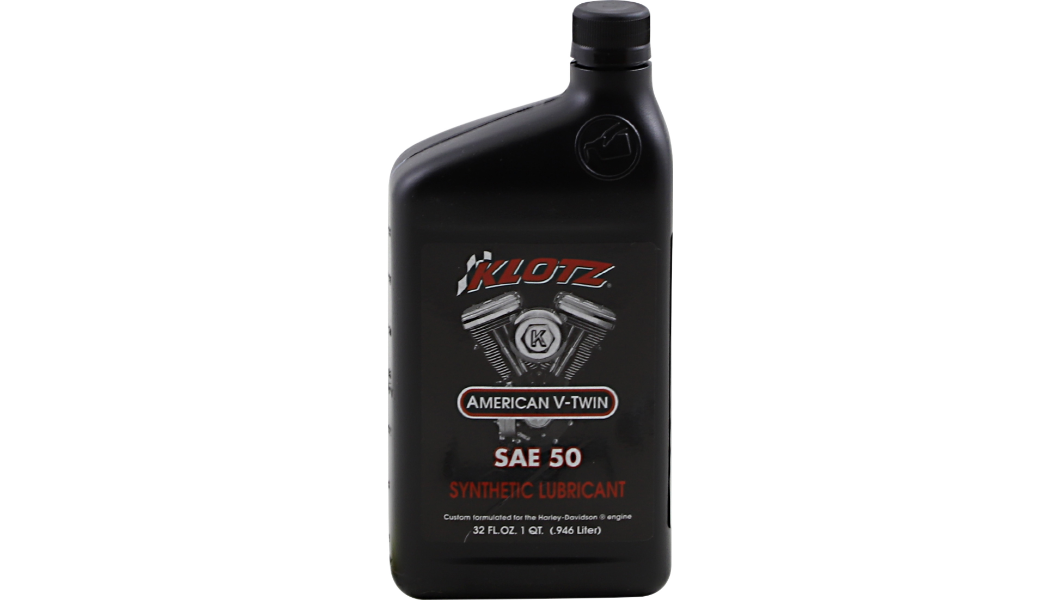 KLOTZ Oil V Twin Synthetic Oil - 50W - 1 U.S. quart