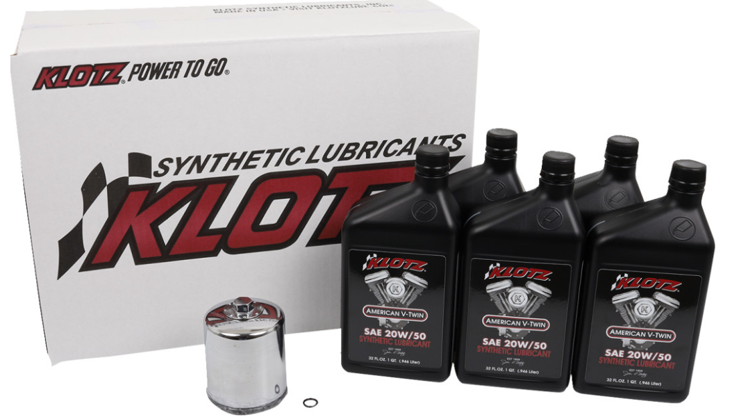 KLOTZ Oil Basic Oil Change Kit - Sportster
