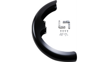 Klock Werks Wrapper Fender Kit - w/ Raw Blocks - Steel - 19"