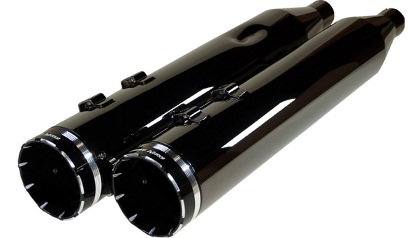 Khrome Werks 4-1/2" Hp-Plus® Slip-On Mufflers - Eclipse® With Tracer Tip