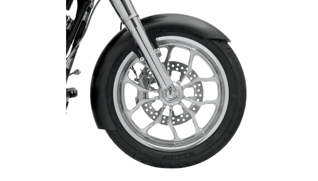 Klock Werks Front Fender - Slicer - Black - 21"