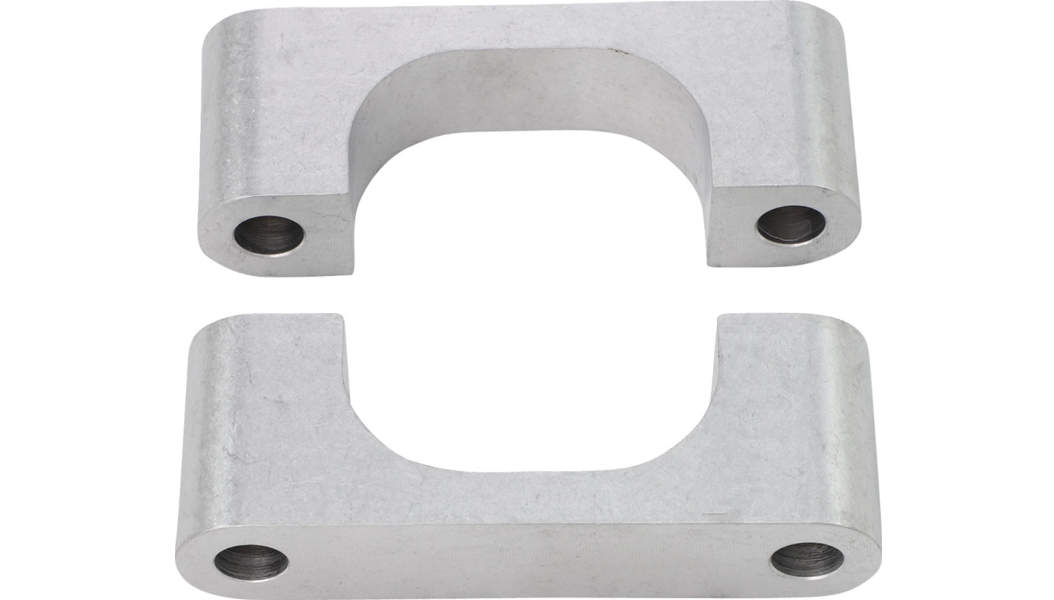 Klock Werks Hugger Front Fender Mounting Blocks - For 21" Wheels - Satin