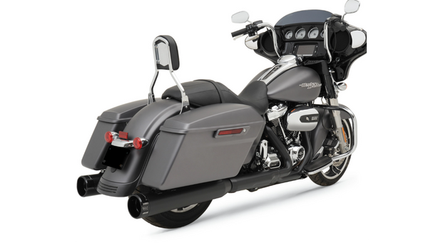 Khrome Werks 4-1/2" Hp-Plus® Slip-On Mufflers - Black With Klassic - Touring