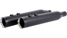 Khrome Werks 4-1/2" Hp-Plus® Slip-On Mufflers - Black With Turbine - Touring