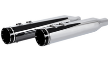 Khrome Werks 4-1/2" Hp-Plus® Slip-On Mufflers - Chrome With Tracer - Touring