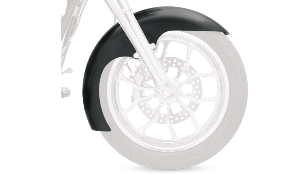 Klock Werks Hugger Series Front Fender with Mounting Blocks for Softail/Dyna