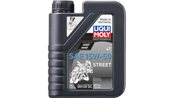 Liqui Moly Street 4T Oil - 15W-50 - 1 liter