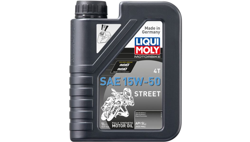 Liqui Moly Street 4T Oil - 15W-50 - 1 liter
