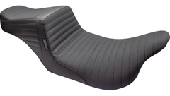 Le Pera Tailwhip Seat - Pleated w/ Grip Tape - Black - FL '08-'23