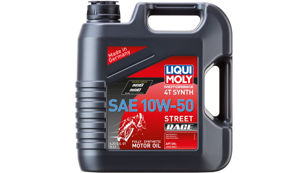 Liqui Moly Street Race Synthetic 4T Oil - 10W-50 - 4L