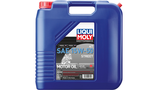 Liqui Moly Street 4T Oil - 15W-50 - 20 liter