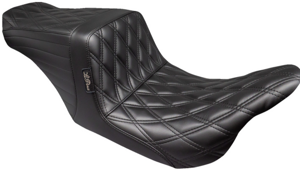 Le Pera Tailwhip Up Front Seat - Double Diamond - Black - FL '08-'23