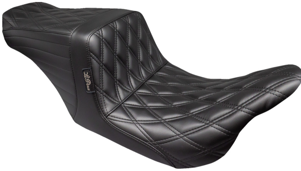 Le Pera Tailwhip Up Front Seat - Double Diamond - Black - FL '08-'23