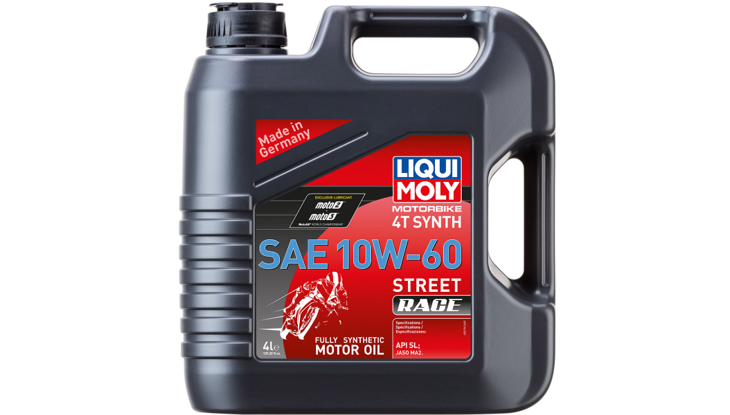 Liqui Moly Street Race Synthetic 4T Oil - 10W-60 - 4L