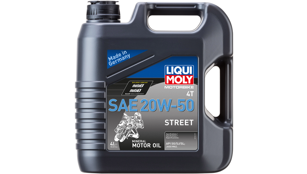 Liqui Moly Street 4T Oil - 20W-50 - 4 L