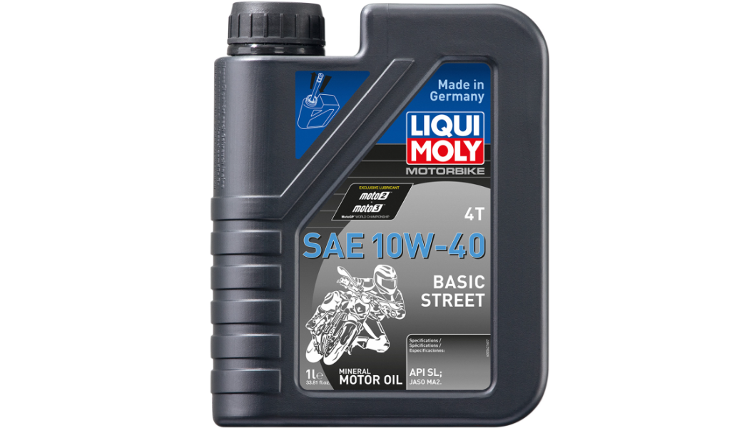 Liqui Moly Basic Street 4T Oil - 10W-40 - 1 Liter