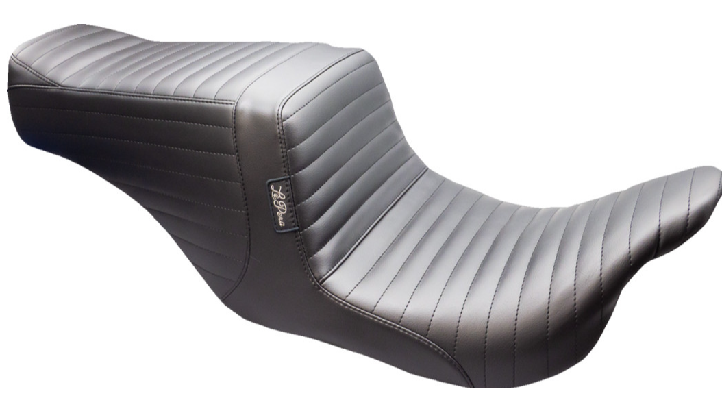 Le Pera Tailwhip Up Front Seat - Pleated - Black - FL '08-'24