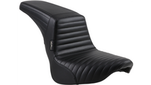 Le Pera Kickflip Seat - Pleated - Black - Softail '18-'23