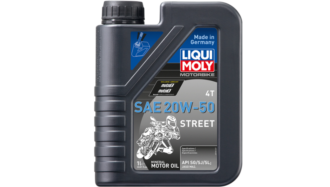 Liqui Moly Street 4T Oil - 20W-50 - 1 L