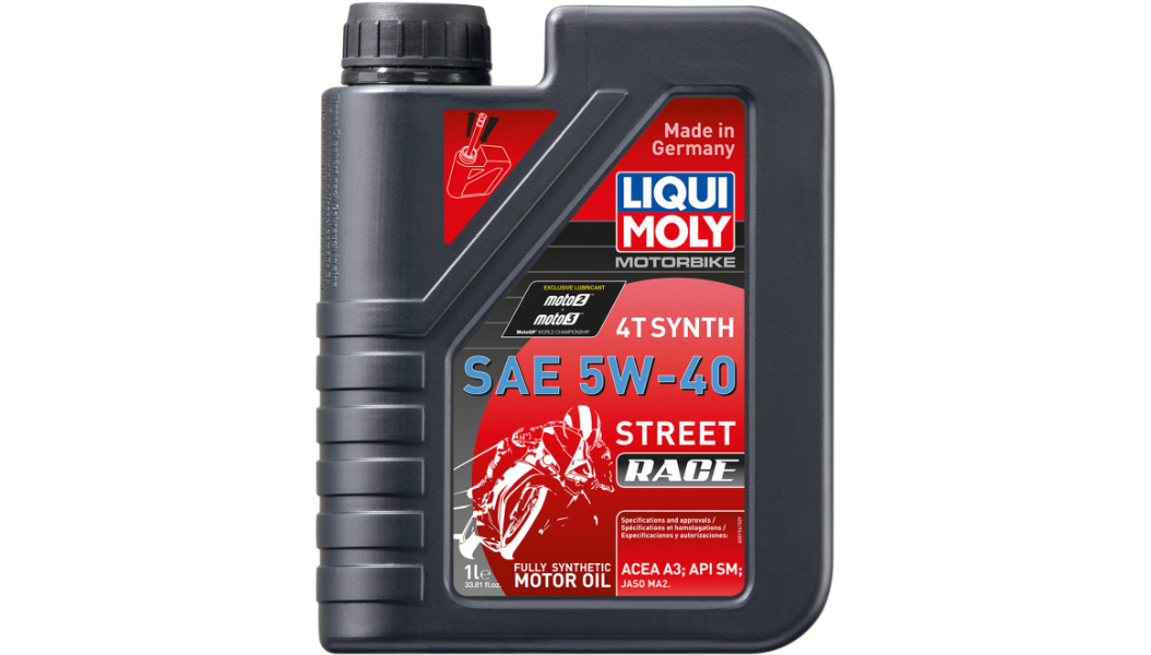 Liqui Moly Street Race Synthetic 4T Oil - 5W-40 - 1L